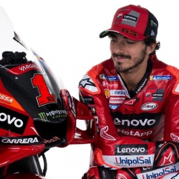 MotoGP : Pakai Nomor 1, Bagnaia Siap Pertahankan Gelar Juara