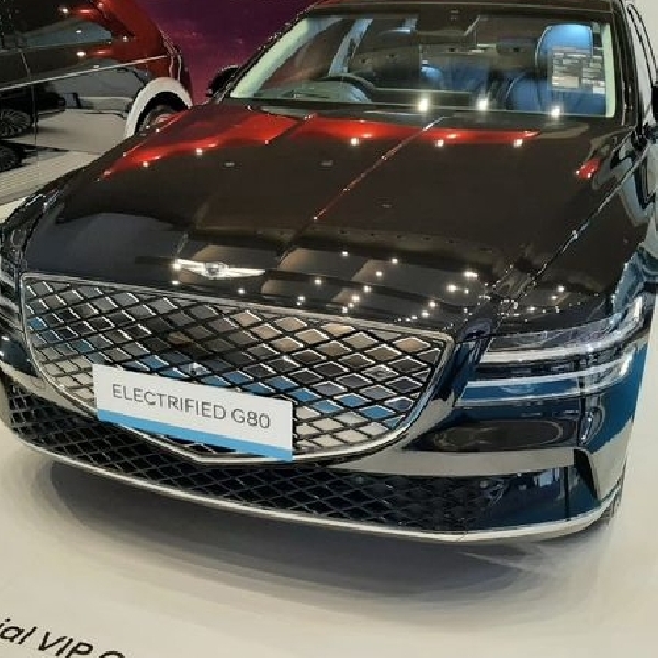Genesis Electrified G80, Mobil Resmi KTT G20 Mejeng di PEVS 2022, Ini Spesifikasinya 
