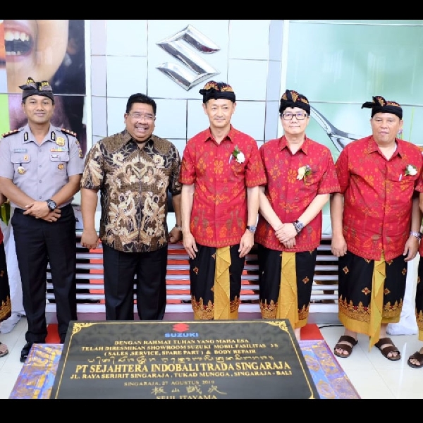Suzuki Perkuat Layanan 3S dan Body Repair dan Paint di Bali