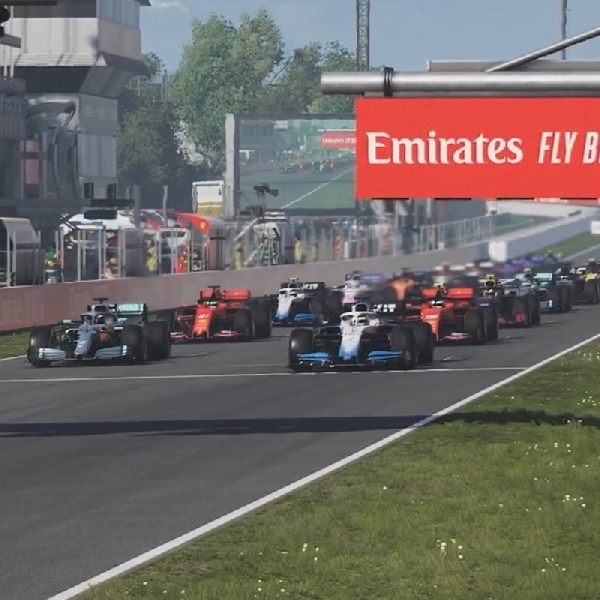 F1: Grand Prix Virtual F1 Catalunya, George Russell Jadi Pemenangnya