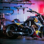 Harley Davidson V-ROD Gundam Karya MWM Custom Ini Bikin Pakem Modifikasi Lebih Fancy