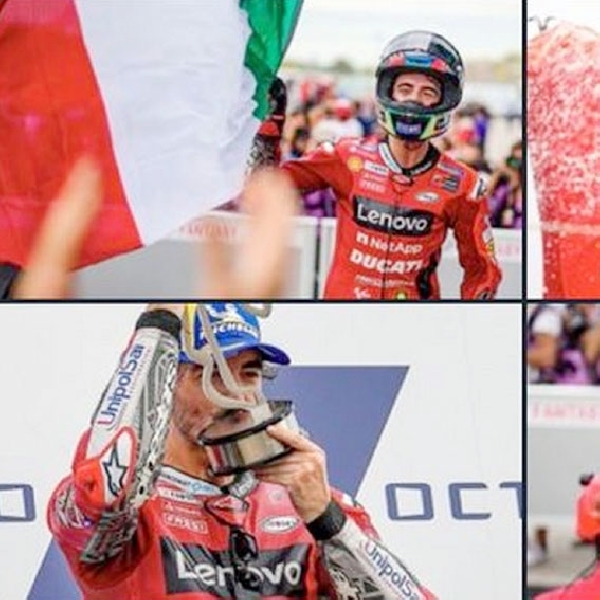 Hasil MotoGP Algarve 2021: Red Flag Iringi Kemenangan Francesco Bagnaia