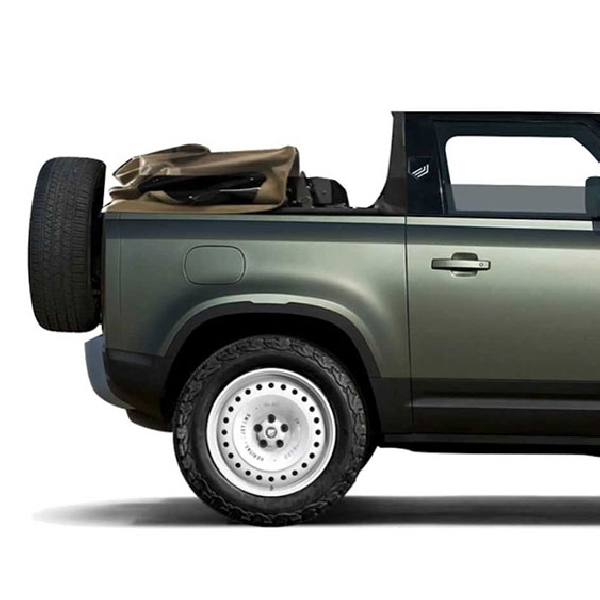 Heritage Custom Modifikasi Land Rover Defender Jadi Convertible