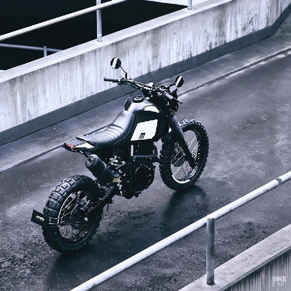 Dominatorr: Street Scrambler Jelmaan Honda NX650 Dari Motoism