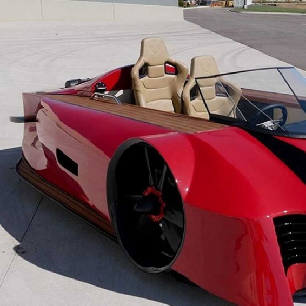 Hovercraft High-End Ini Memamerkan Tampilan Supercar dan Powertrain Hybrid