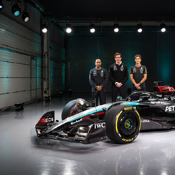 F1: Intip Mobil Terbaru Tim Mercedes Untuk Musim Balap 2024, Ini Wujudnya!