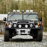 Hummer H1 Milik Tupac Dilelang, Interiornya Khas 90-an