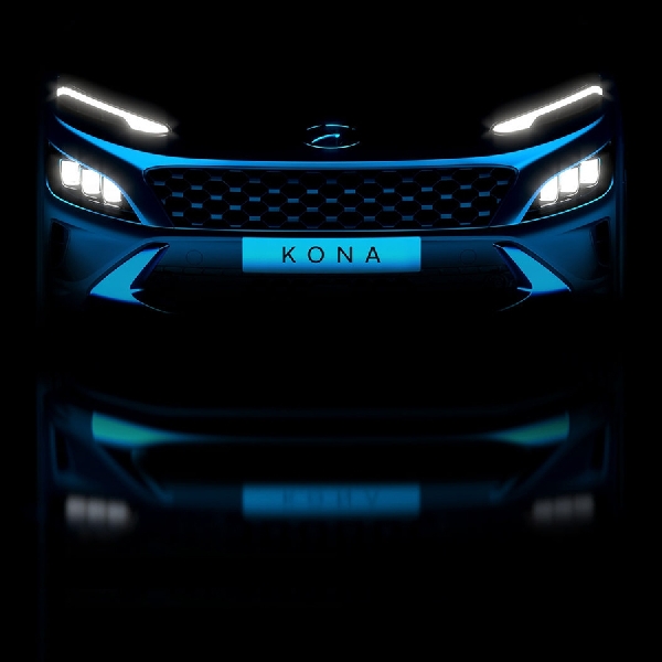 Hyundai Perlihatkan Teaser Kona Dan Sporty Kona N Line Facelift