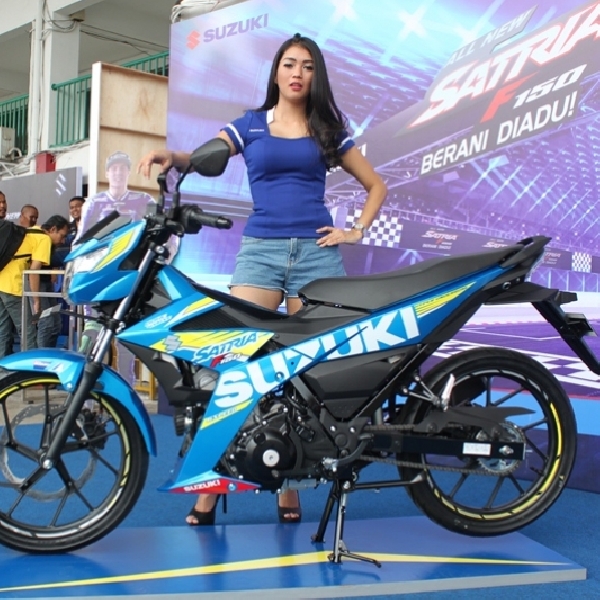 Suzuki Optimis Penjualan Suzuki All New Satria F150 Injection Tembus 12 Ribu