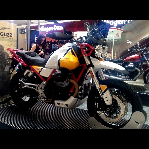Moto Guzzi V85TT Penerus Gen Rally Dakar Resmi Dijual di Indonesia