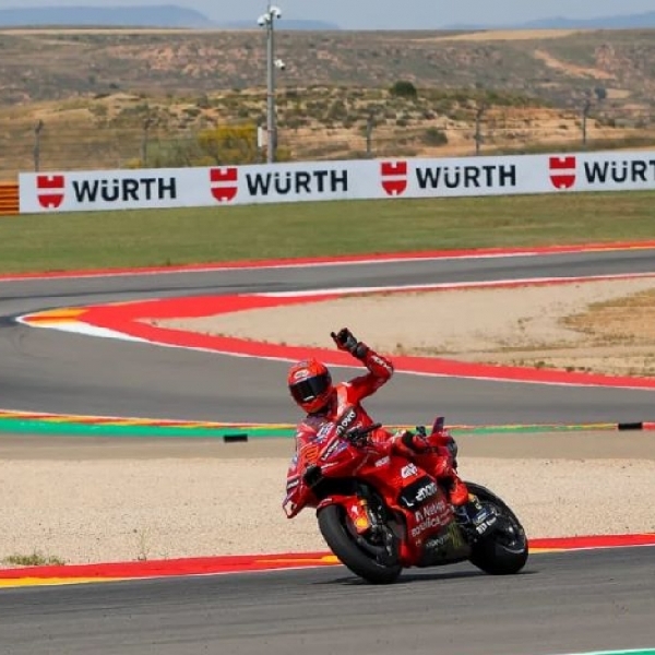 MotoGP: Menang Lagi, Marc Marquez Terbaik Di Sprint Race GP Aragon