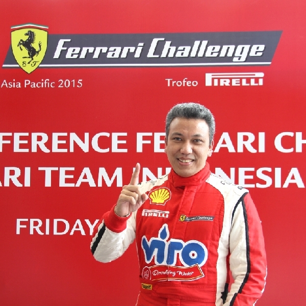 Renaldi Hutasoit Optimis Naik Podium di Ferrari Challenge Asia Pasific