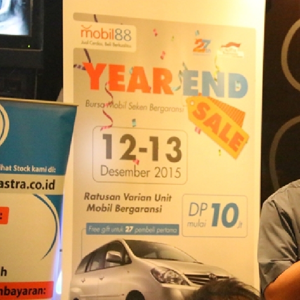 Jelang Tutup Tahun, Mobil88 Gelar Year End Sale