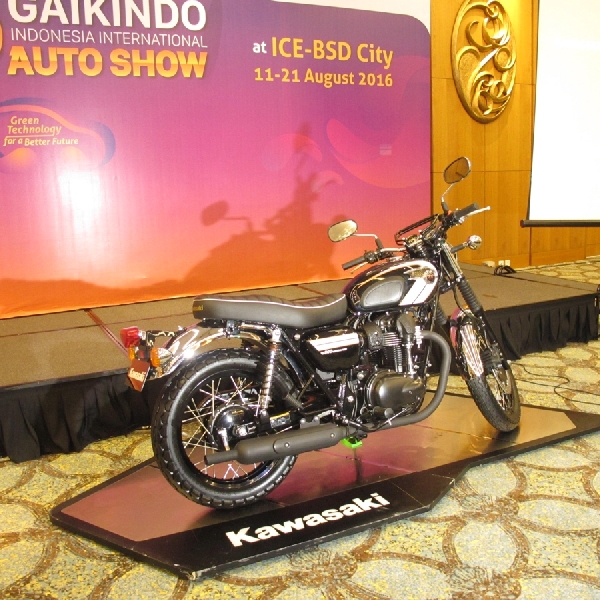 Indonesia Hanya Dapat Jatah 50 Unit Kawasaki Klasik W800