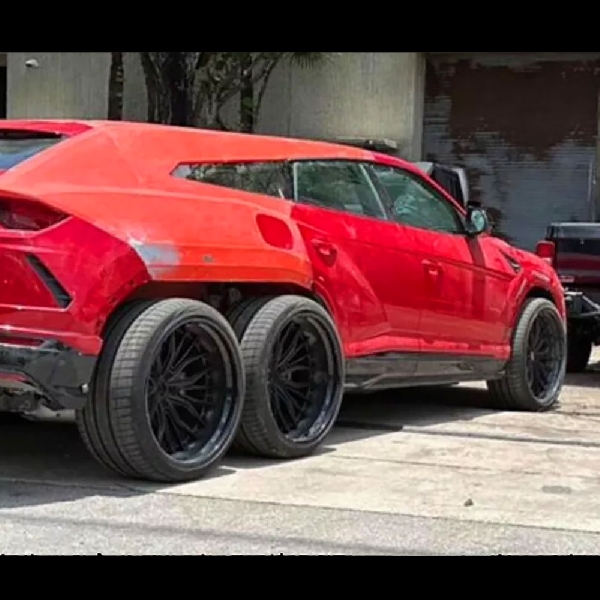 Ini Dia Tampilan Lamborghini Urus 6x6