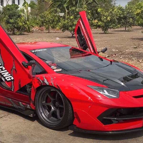 Inilah Replika Lamborghini SVJ, Hasil Perpaduan Dari Toyota dan Honda