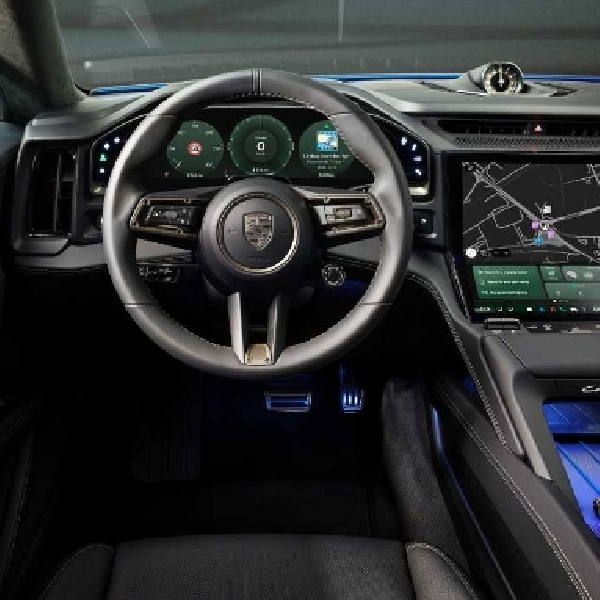 Interior Porsche Cayenne EV Terungkap dengan Kabin Teknologi Tinggi