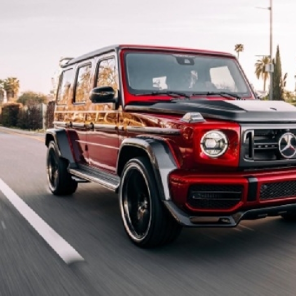 Mercedes Benz G63 AMG Berjubah Red Candy, Misterius Beraura Mewah Nan Sporty