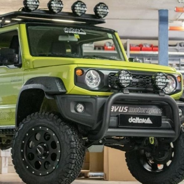 Suzuki Jimny Makin Gagah, Modifikasi Tuner Delta 4x4 Eksterior Dan Kaki-kaki Siap Off-Road