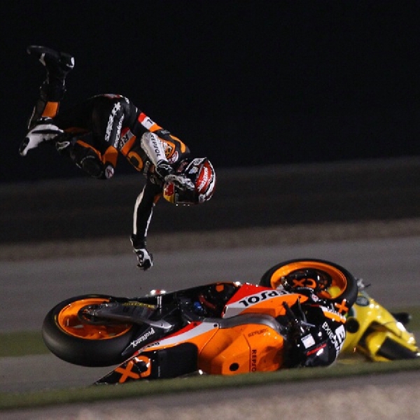 MotoGP: Jatuh Bangun Marquez tetap Optimis di GP Qatar
