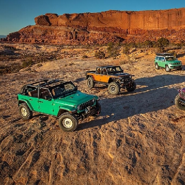 Jeep Rilis Empat Konsep Kendaraan Bergaya Retro Modern