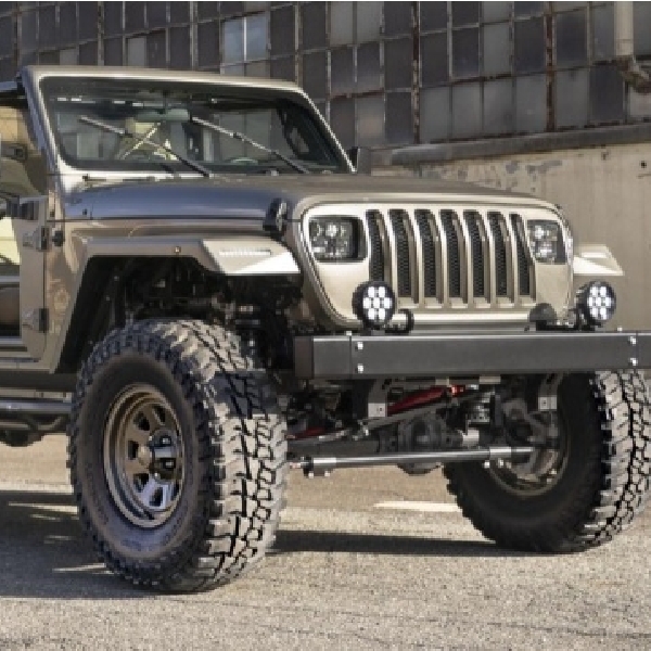 Jeep Wrangler YJ Sahara Menolak Lawas, Tampang Beringas Dibangun Ulang Ala Jeep Sahara Kekinian