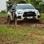 Hilux GR X Belkote Sukses Antarkan Podium  Julian Johan di  IRRA 2025 