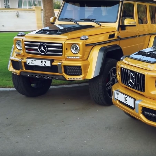 Mercedes Benz G-Class ‘Mungil’, Berbasis Suzuki Jimny Dirombak Total Buatan Timur Tengah