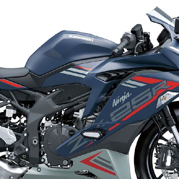 Kawasaki Rilis Ninja ZX-25R 2022 Dalam Warna Biru Twilight