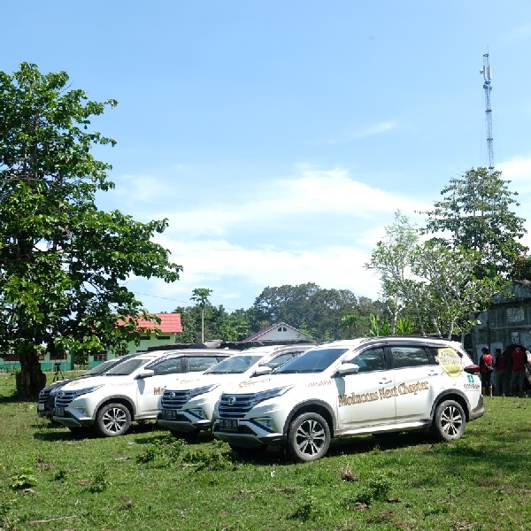 Ekspedisi Terios 7 Wonders Tiba di Air Terjun Telaga Pange