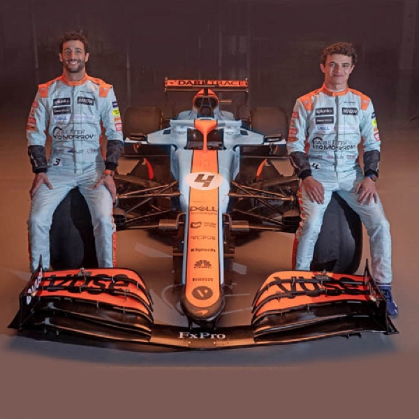 F1: Khusus Untuk Grand Prix Monaco, McLaren Luncurkan Mobil Bercorak ‘Gulf Oil F1’