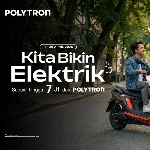 Subsidi Motor Polytron Berlanjut, Bertema Kita Bikin Elektrik, 1 Tahun Hemat Rp4,4 juta