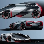 Konsep Mobil Sport Listrik Lancia Zero Memenangkan Kontes Drive For Design 2024