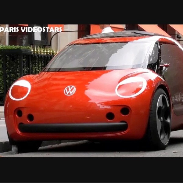 Konsep VW Beetle Elektrik Tampil Mengejutkan Di Paris
