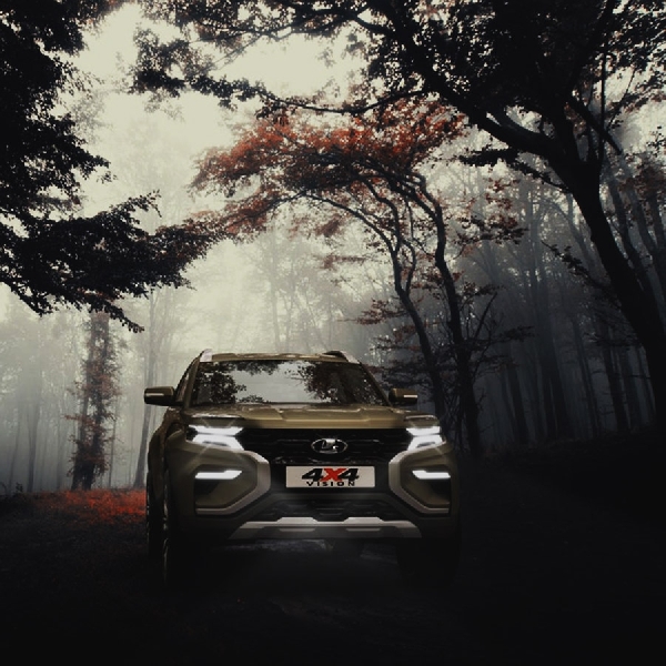  SUV Vision 4x4 Keren ini Mobil Offroad Konsep dari Rusia