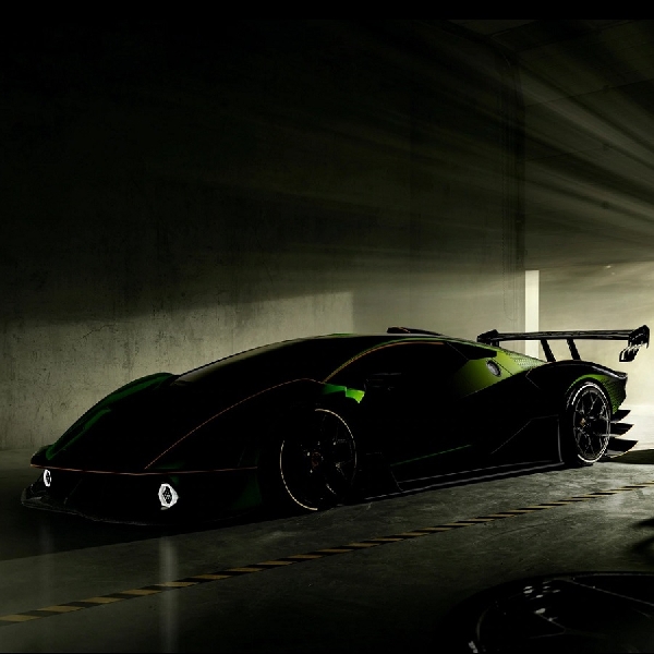 Lamborghini Perlihatkan Teaser SCV12 Limited Edition, Kemas Tenaga 819 Hp