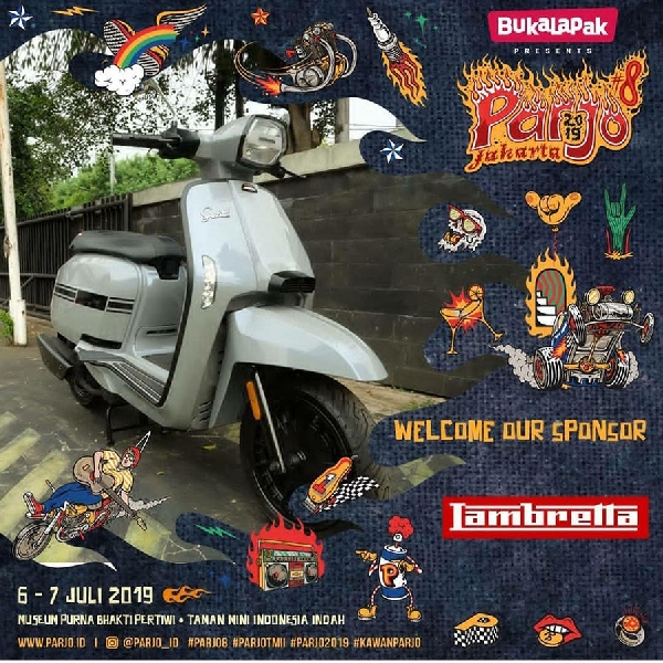 Kunjungi PARJO 2019 dan Rasakan Sendiri Lambretta V-Special
