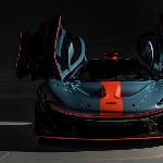 McLaren P1 GTR Livery Tim Balap F1 Karya Lanzante