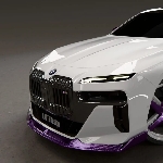 BMW Seri 7 Berbalut Karbon Violet, Perpaduan Mewah Tapi Estetik