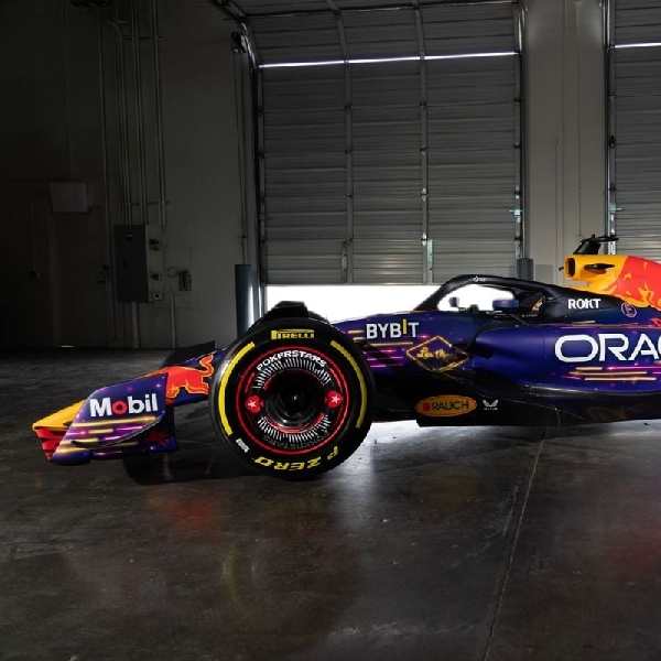 F1: Livery Spesial Tim Red Bull Untuk GP Las Vegas, Jadi Serba Ungu