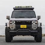 Brutal! Land Cruiser 250 Ini Dilapis Baja, Ban Raksasa Bikin G-Class Kelihatan Kecil