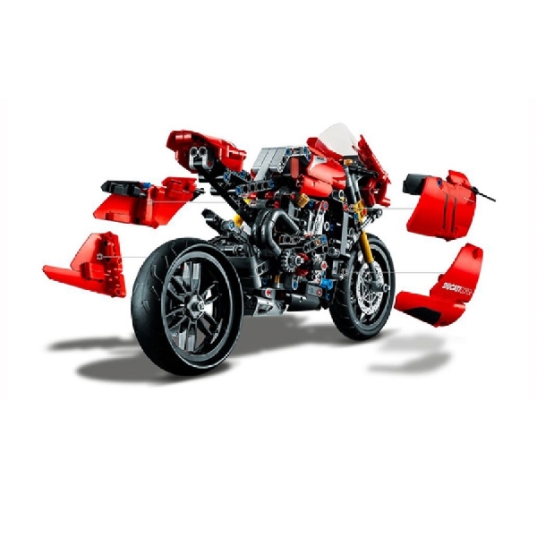 Lego Luncurkan Ducati Panigale V4 R Dengan Transmisi Fungsional