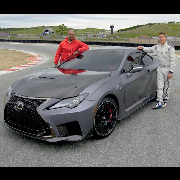 Tim Salley dan Tim Jeter Saling Beradu di Lexus 0 to 60 Laguna Seca