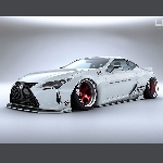 Modifikasi Unik Lexus LC 500 Bikinan Liberty Walk
