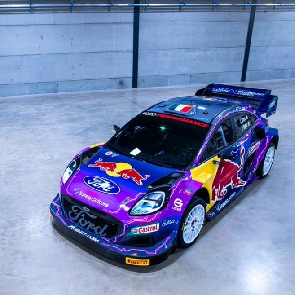 WRC: M-Sport Perlihatkan Livery untuk Mobil Terbaru Ford Musim 2022