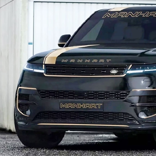 Manhart Upgrade Range Rover Sport Dengan Tenaga 641 HP Dan Velg Emas