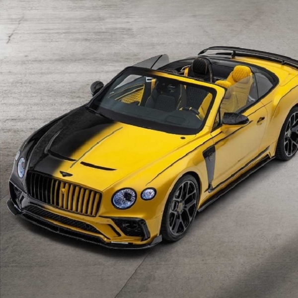 Bentley Tampil Menyengat Dengan Sentuhan Warna Two Tone Ala Lebah dari Mansory