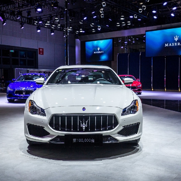 Maserati ke 100.000 Hadir di Shanghai Auto Show