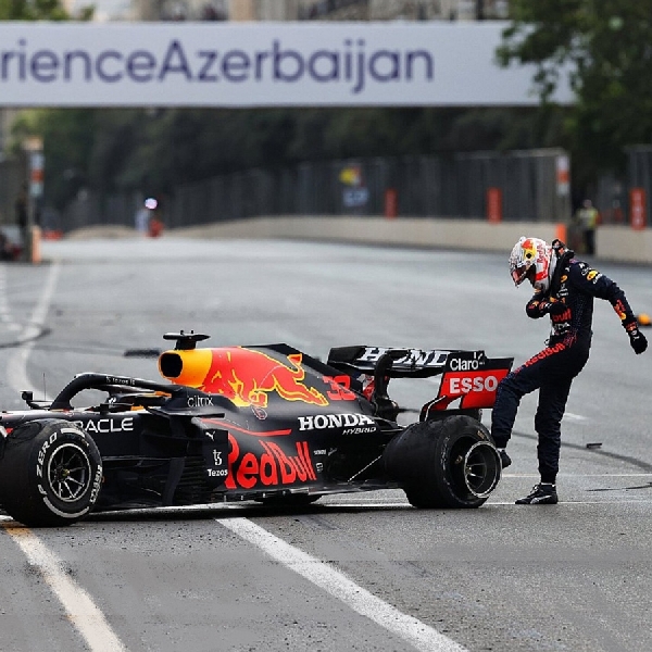 F1: Max Verstappen Masih Terkejut Dengan Kerusakan Ban di Grand Prix Azerbaijan