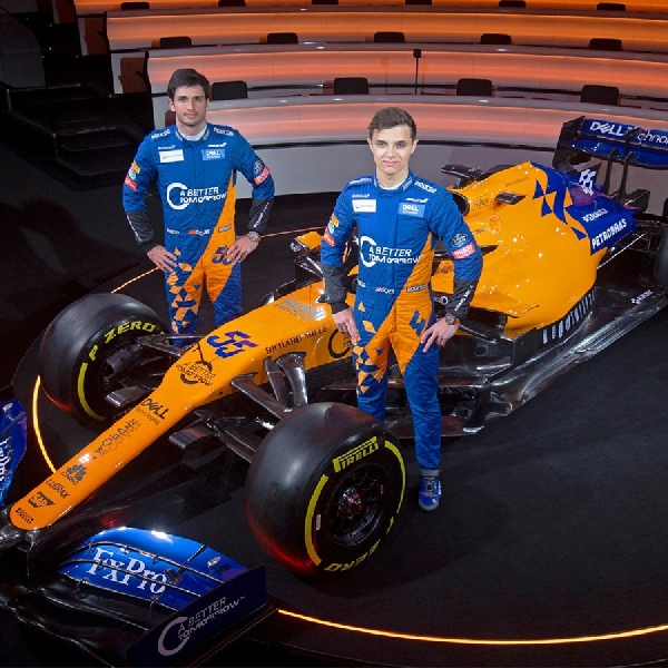 McLaren Pertahankan Lando Norris dan Carlos Sainz Untuk Musim 2020